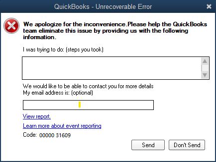 QuickBooks-unrecoverable-error 00000 31609